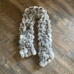 Brand New! Faux rabbit shoulder / neck throw